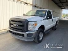 2012 Ford F250 4x4 Regular Cab Pickup 2-DR Runs & Moves, CNG Tank Expired 2023