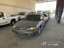 2005 Chevrolet Impala 4-Door Sedan Runs & Moves, Check Engine Light On