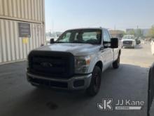 2013 Ford F-250 SD Regular Cab Pickup 2-DR Runs & Moves, Check Engine Light On