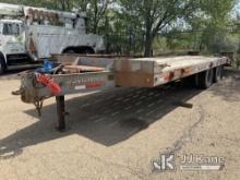 2005 Interstate T/A Tagalong Flatbed Trailer Needs New Decking.