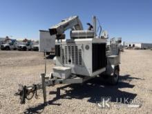 2011 Bandit 1890XP Chipper (19in Drum) Runs & Operates, major crack in cutter head) (Application For