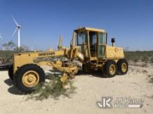 1990 Dresser 850 Motor Grader Not Running, Condition Unknown) (Year, Model & Serial Number Provided 