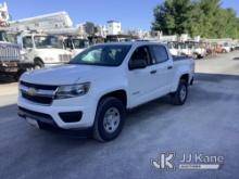 (Frederick, MD) 2016 Chevrolet Colorado 4x4 Crew-Cab Pickup Truck Runs & Moves, Rust & Body Damage