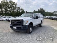 (Smock, PA) 2015 Ford F250 4x4 Extended-Cab Pickup Truck Runs & Moves, Jump To Start, Rust Damage