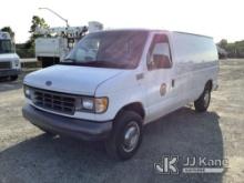 (Plymouth Meeting, PA) 1996 Ford E250 Cargo Van Runs & Moves, Body & Rust Damage