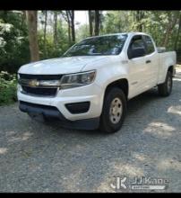 (Hagerstown, MD) 2017 Chevrolet Colorado 4x4 Extended-Cab Pickup Truck Runs & Moves, Rust & Body Dam