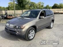 (Plymouth Meeting, PA) 2005 BMW X5 4X4 4-Door Sport Utility Vehicle Runs & Moves, Broken Brake Line,