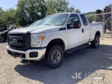 (Smock, PA) 2013 Ford F250 4x4 Extended-Cab Pickup Truck Not Running, Condition Unknown, Rust & Body