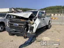 (Smock, PA) 2018 Ford F250 4x4 Extended-Cab Pickup Truck Wrecked, Not Running, Condition Unknown, Ai