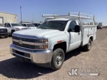 2017 Chevrolet Silverado 2500HD Pickup Truck Runs & Moves) (Runs Rough, Check Engine Light Flashing,