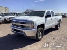 2015 Chevrolet Silverado 2500HD Pickup Truck Runs & Moves