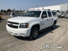 2009 Chevy Suburban 2500 4x4 Sport Utility Vehicle Runs & Moves) (Minor Body Damage