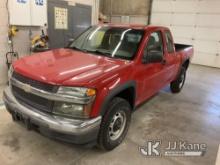 2005 Chevrolet Colorado 4x4 Crew-Cab Pickup Truck Runs & Moves) (Cracked Windshield