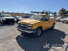 2006 Chevrolet Silverado 1500 4x4 Pickup Truck Runs & Moves