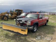 2003 Chevrolet Silverado 1500 4x4 Crew-Cab Pickup Truck Runs & Moves