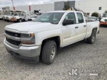 2017 Chevrolet Silverado 1500 4x4 Crew-Cab Pickup Truck Runs & Moves