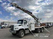 (Laurel, MT) Terex Commander C6060, Digger Derrick rear mounted on 2012 Freightliner M2-106 6X6 T/A