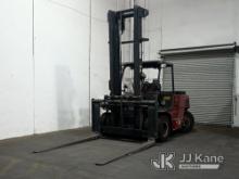 (Chula Vista, CA) 2016 Clark C75 Solid Tired Forklift, Indoor Warehouse Used Runs, Moves and Operate