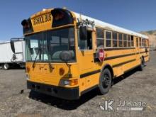 2006 International RE 300 School Bus Engine Taken Apart, Not Running, Condition Unknown