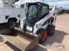 (Castle Rock, CO) 2014 Bobcat S590 Rubber Tired Skid Steer Loader Runs, Moves & Operates