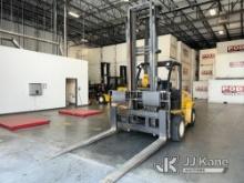 (Johnstown, CO) 2012 Yale GDP170VX Pneumatic Tired Forklift, Indoor Warehouse Used Runs, Moves & Ope