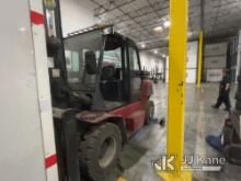 (Portland, OR) 2016 Clark C75 Solid Tired Forklift, Indoor warehouse used Runs, Moves and Operates)