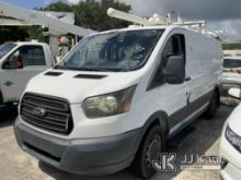 2015 Ford Transit-250 Cargo Van Not Running Condition Unknown, Bad Engine)( Missing Fuel Door, Body 