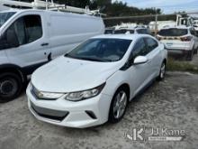 2018 Chevrolet Volt 4-Door Hybrid Sedan Not Running, Condition Unknown, Paint Damage)(FL Residents P