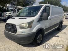 2015 Ford Transit-250 Cargo Van Runs & Moves)( Check Engine Light On, Body Damage, Chip Windshield, 