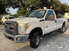 2015 Ford F250 4x4 Pickup Truck Runs & Moves)( Body Damage)(FL Residents Purchasing Titled Items - t