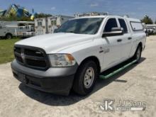 2015 RAM 1500 Extended-Cab Pickup Truck Runs & Moves)( Body Damage)FL Residents Purchasing Titled It