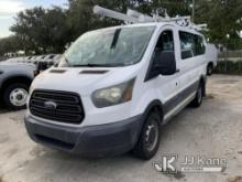 2015 Ford Transit-250 Window Van Runs & Moves)( Paint & Body Damage)FL Residents Purchasing Titled I