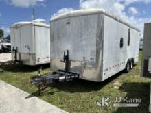 2015 Pace/ LGS CS8520TA2 T/A Enclosed Cargo Trailer Paint & Body Damage)(FL Residents Purchasing Tit