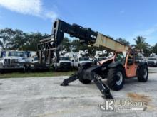 2016 JLG 1055 4x4 Rough Terrain Hydraulic Telescopic Forklift Runs, Moves & Operates)( Moves In Limp