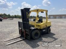 Hyster H80FT Pneumatic Tired Forklift, Co-op Owned Runs, Moves, Operates