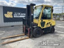 2012 Hyster H60FT Cushion Tired Forklift Runs, Moves & Operates, Body & Rust Damage