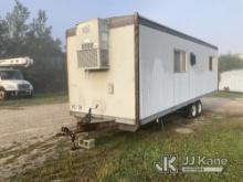 2002 Office Trailer 25ft S/N WP02900 Body Damage) (Removal is by Appointment Only, Buyer MUST make a