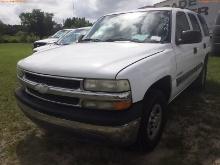 7-10121 (Cars-SUV 4D)  Seller: Gov-Manatee County 2003 CHEV TAHOE