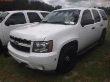 7-10222 (Cars-SUV 4D)  Seller: Gov-Pinellas County Sheriffs Ofc 2013 CHEV TAHOE