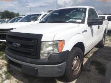 7-11114 (Trucks-Pickup 2D)  Seller: Gov-Pinellas County BOCC 2013 FORD F150