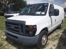 7-08136 (Trucks-Van Cargo)  Seller: Gov-Pinellas County BOCC 2014 FORD E250