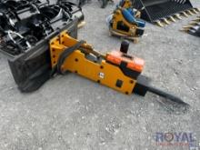 2024 GIYI 680 Hydraulic Hammer Skid Steer Attachment