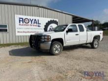 2013 Chevrolet Silverado 4x4 Extended Cab Pickup Truck