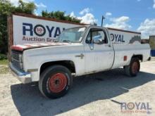 1983 Chevrolet CK20 Scottsdale Single Cab Pickup Truck