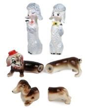 Collectibles (3) Lamb, Dachshund (2) S&p Shaker, Unmarked/made In Japan, Ce