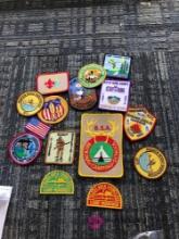 15- Boy Scout badges