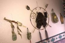 5- Indian pieces Native American handmade purses