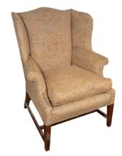 Fortuny Campanelle Upholstered Wing Chair