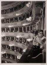 Alfred Eisenstaedt (German / American, 1898-1995) 'Premiere at La Scala' Silver Gelatin Print