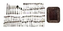 Sterling, Coin (900) and European (830, 800) Silver Utensil Assortment